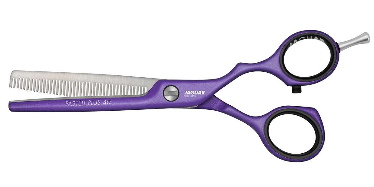 Jaguar Pastell Plus Offset Sculptor Scissors Violet