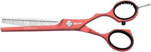 Ciseaux sculpteur Jaguar Pastell Plus offset Coral - Ciseaux Premium®