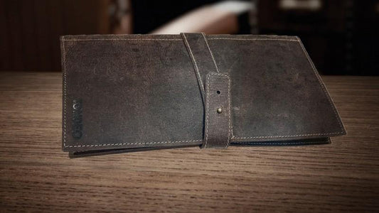 Etui à ciseaux Tondeo Guardian XL Cuir Camel - Ciseaux Premium®